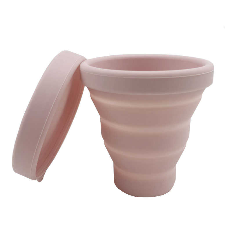 Tasse à café pliable en silicone pour cantine flexible