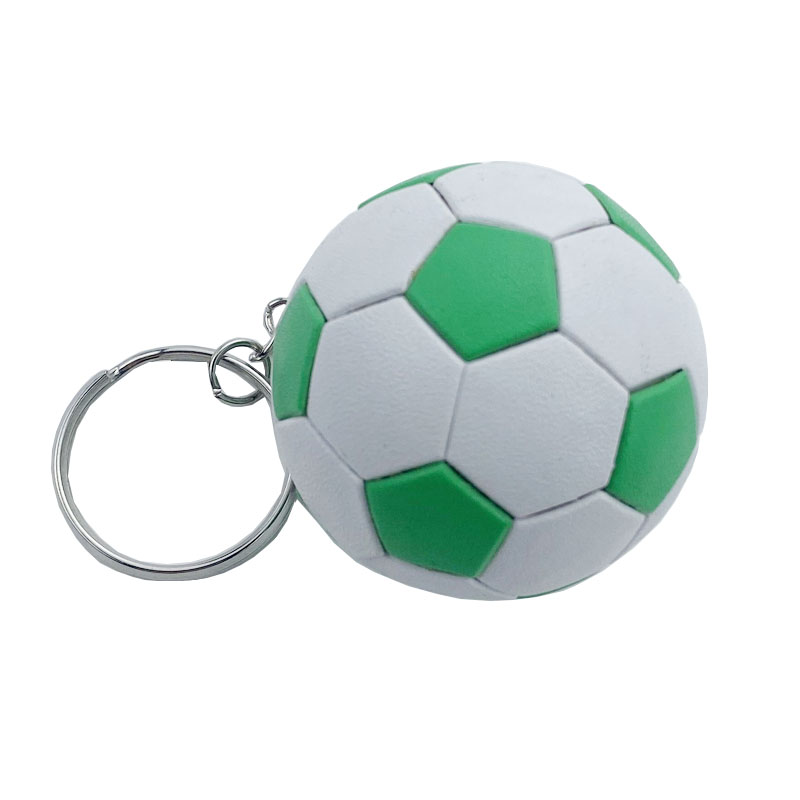 Porte-clés ballon de football pour fille