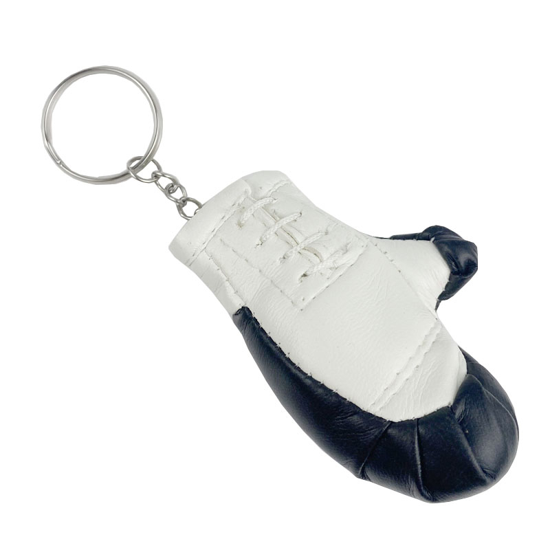 Mini porte-clés de gant de boxe en PVC pour cadeau promotionnel