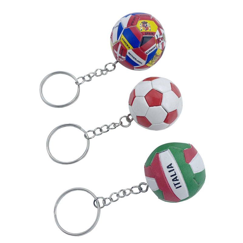 Porte-clés ballon de basket en cuir pour clés