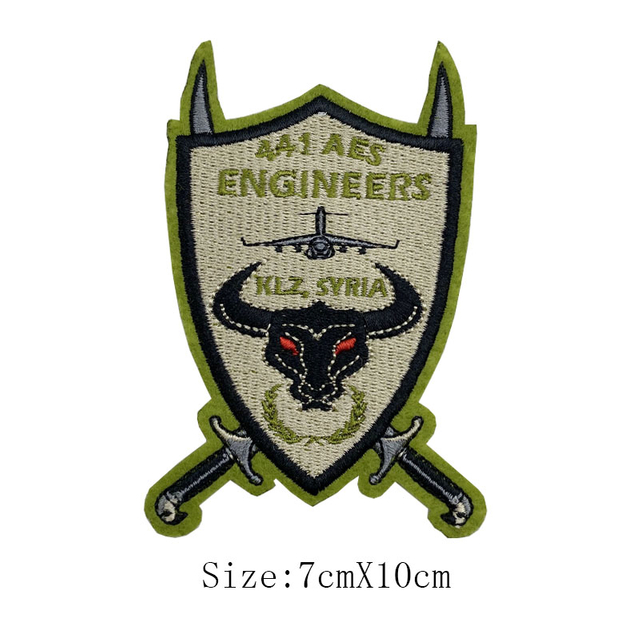 Patch de broderie textile personnalisé pour vêtements