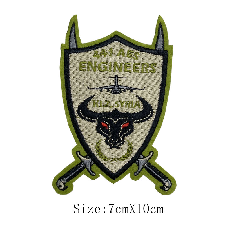 Patch de broderie textile personnalisé pour robes