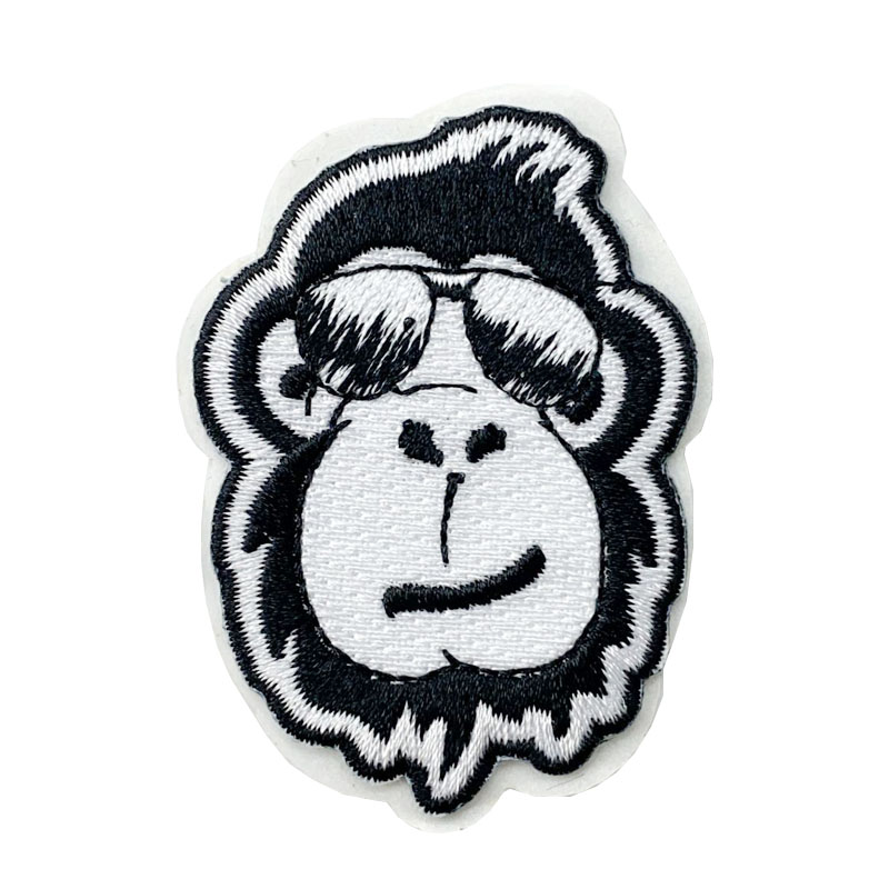 Patch de broderie textile mignon pour chemises